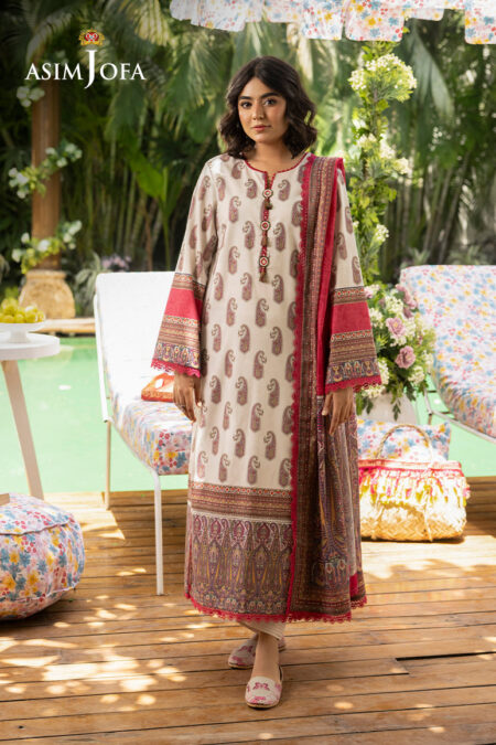 Asim Jofa Ajgb-07 Printed Lawn 