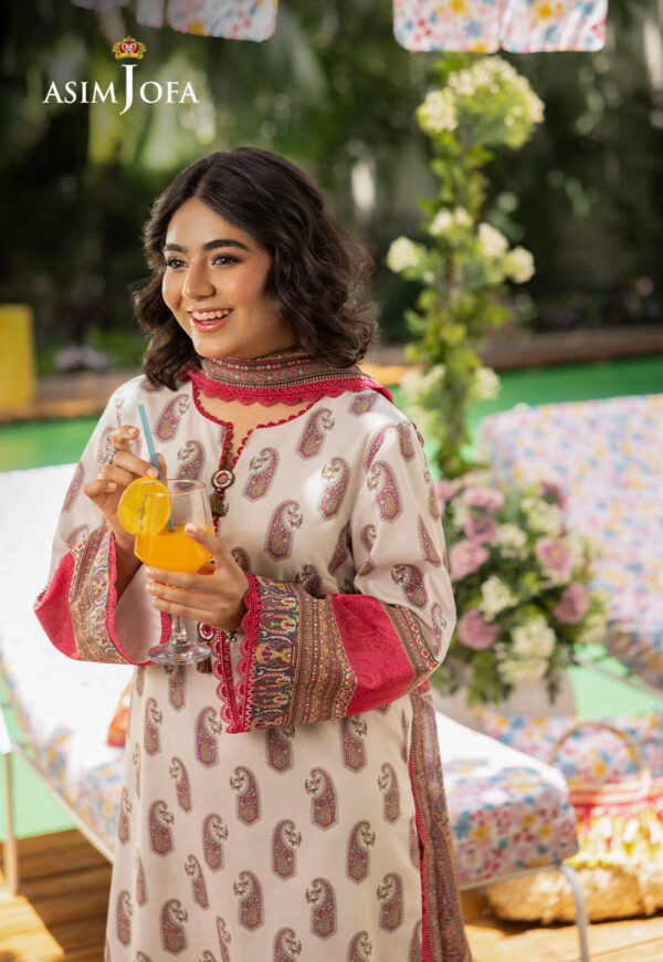 Asim Jofa Ajgb-07 Printed Lawn