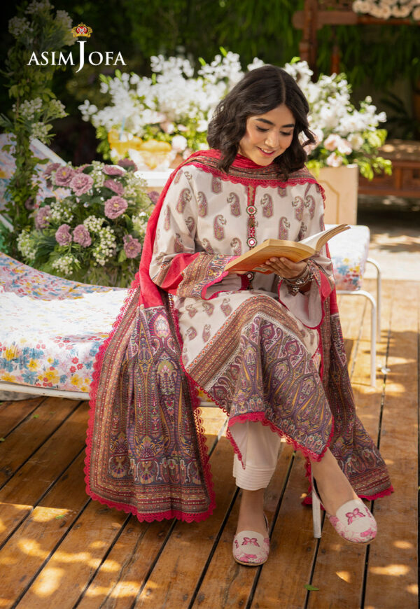 Asim Jofa Ajgb-07 Printed Lawn