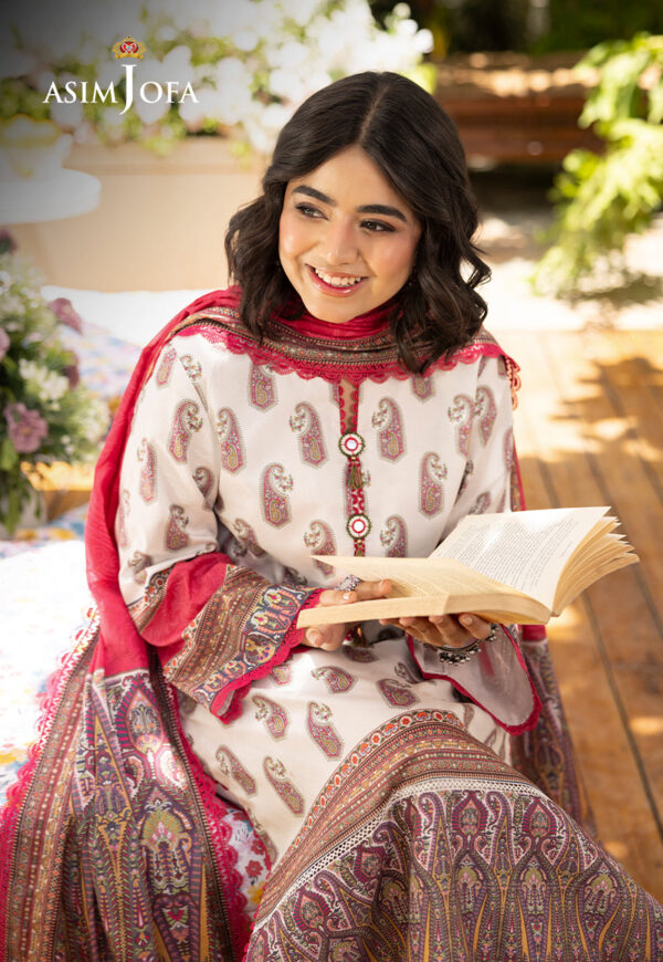 Asim Jofa Ajgb-07 Printed Lawn