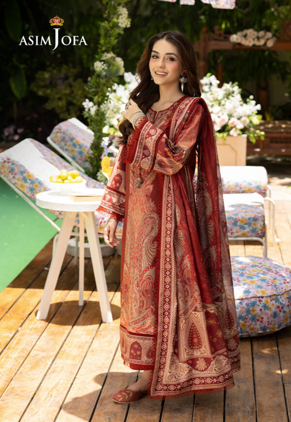 Asim Jofa Ajgb-16 Printed Lawn