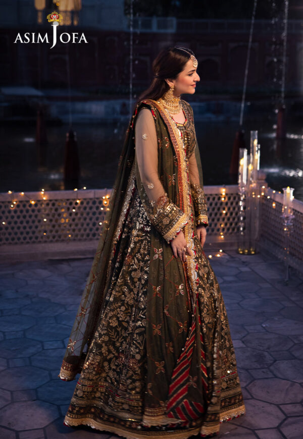 Asim Jofa Ajcr-09 Embroidered Net