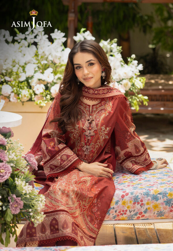 Asim Jofa Ajgb-16 Printed Lawn
