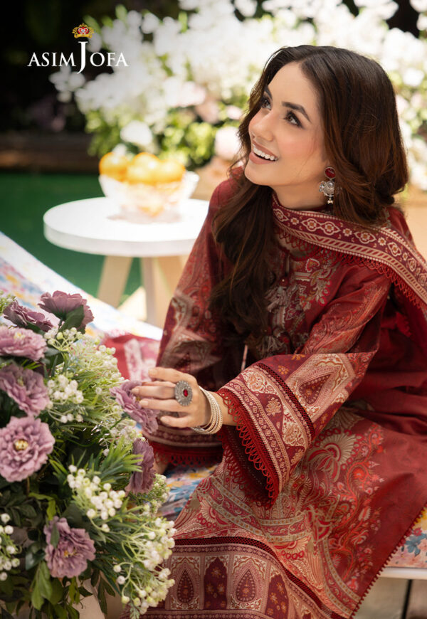 Asim Jofa Ajgb-16 Printed Lawn