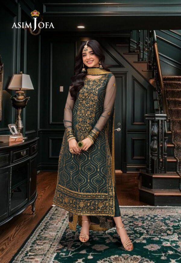 Asim Jofa Ajem-16 Embroidered