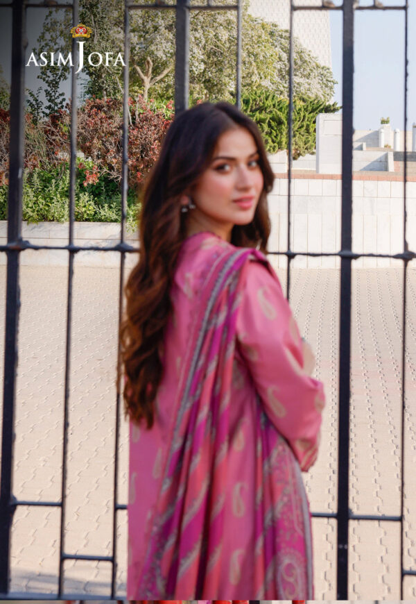 Asim Jofa Ajpl-13 Printed Arabic Lawn