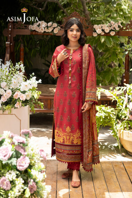 Asim Jofa Ajgb-10 Printed Lawn 