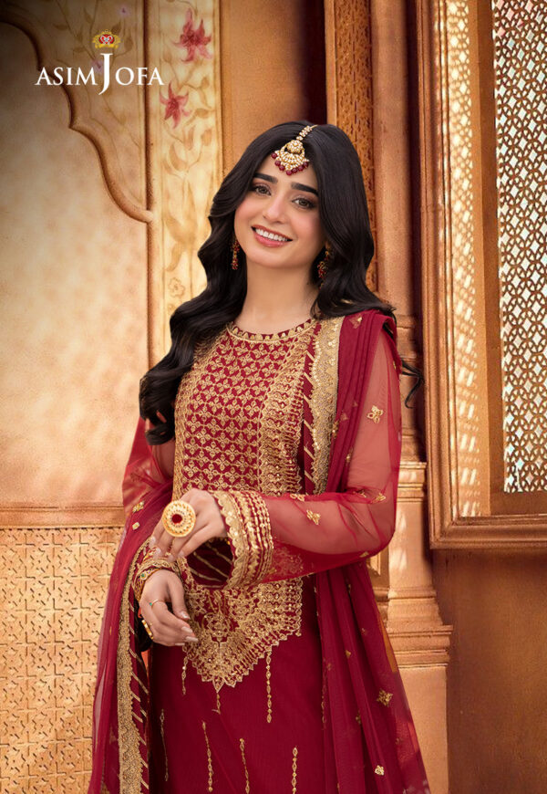 Asim Jofa Ajemd-10-Xs Embroidered