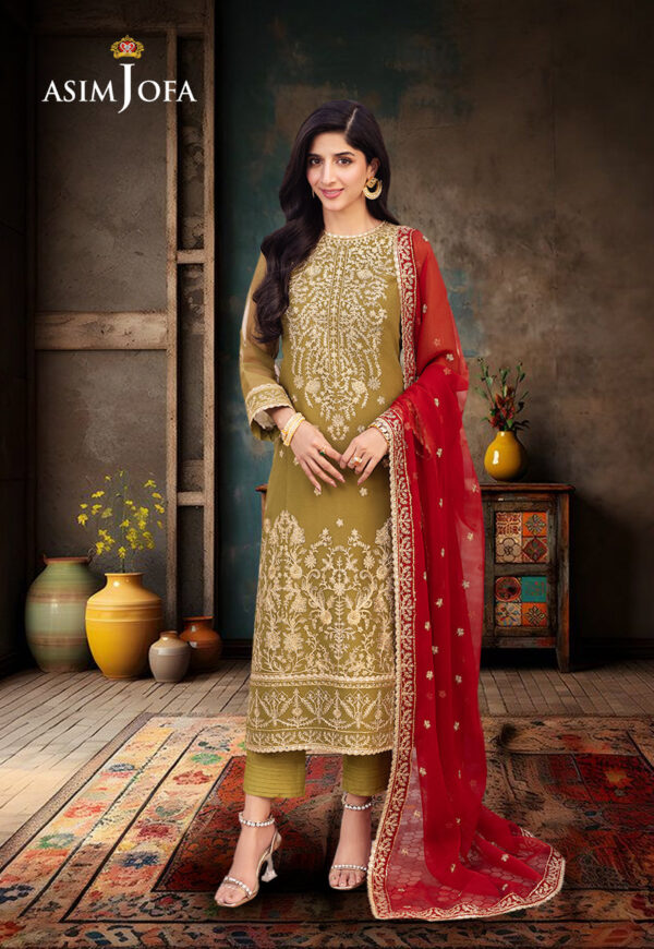 Asim Jofa Ajcf-26 Embroidered