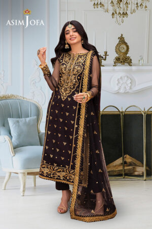 Asim Jofa Ajemd-04 Embroidered