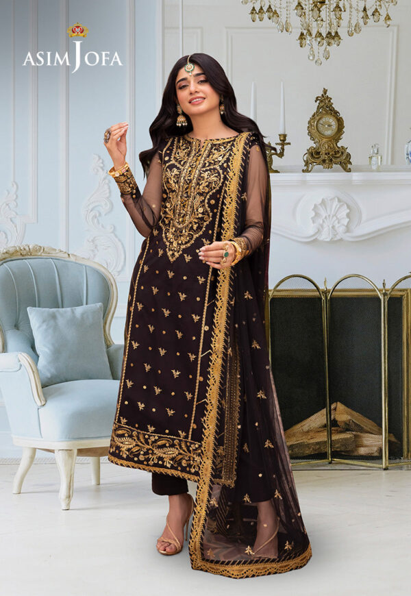 Asim Jofa Ajemd-04 Embroidered