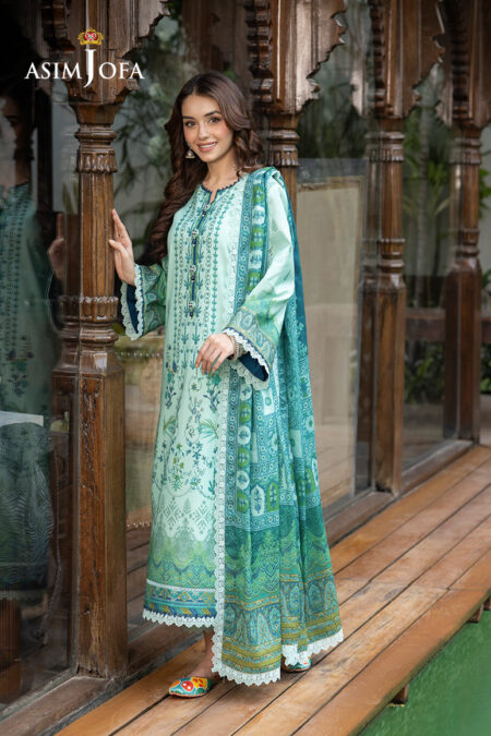 Asim Jofa Ajgb-03 Printed Lawn 