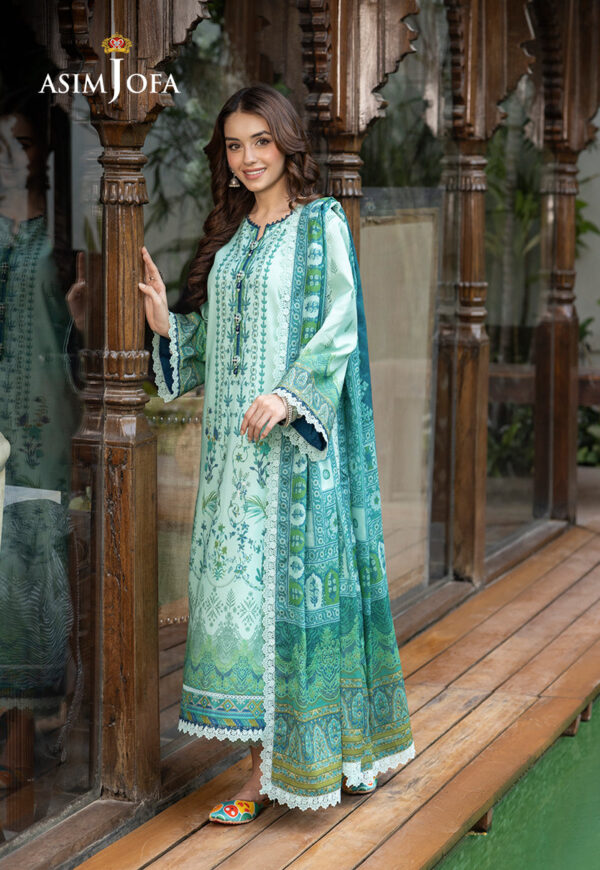 Asim Jofa Ajgb-03 Printed Lawn