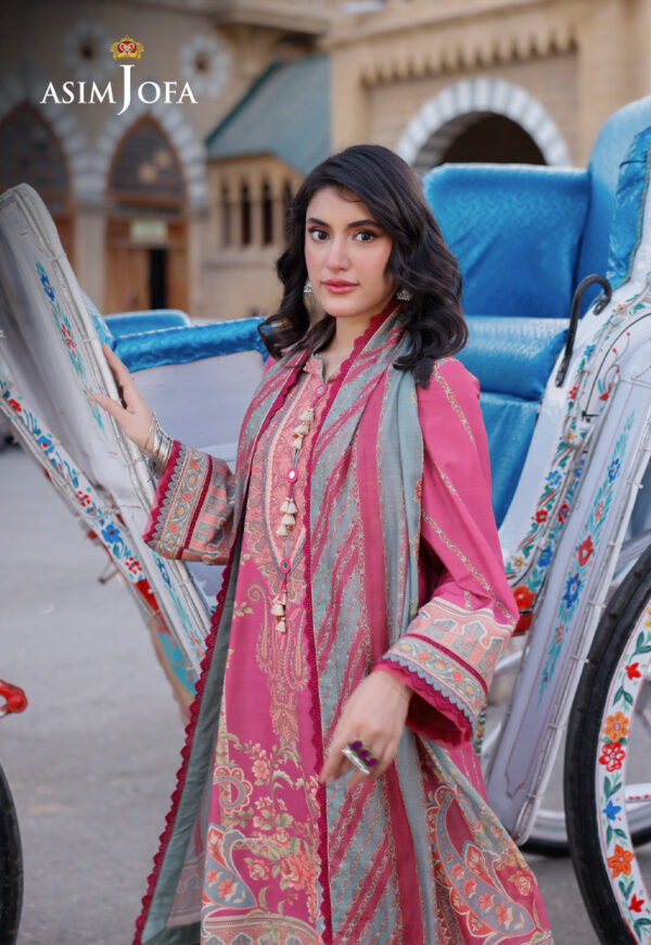 Asim Jofa Ajpl-14 Printed Arabic Lawn
