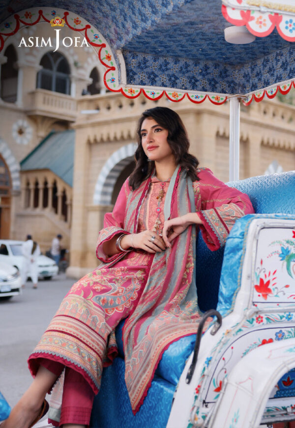 Asim Jofa Ajpl-14 Printed Arabic Lawn