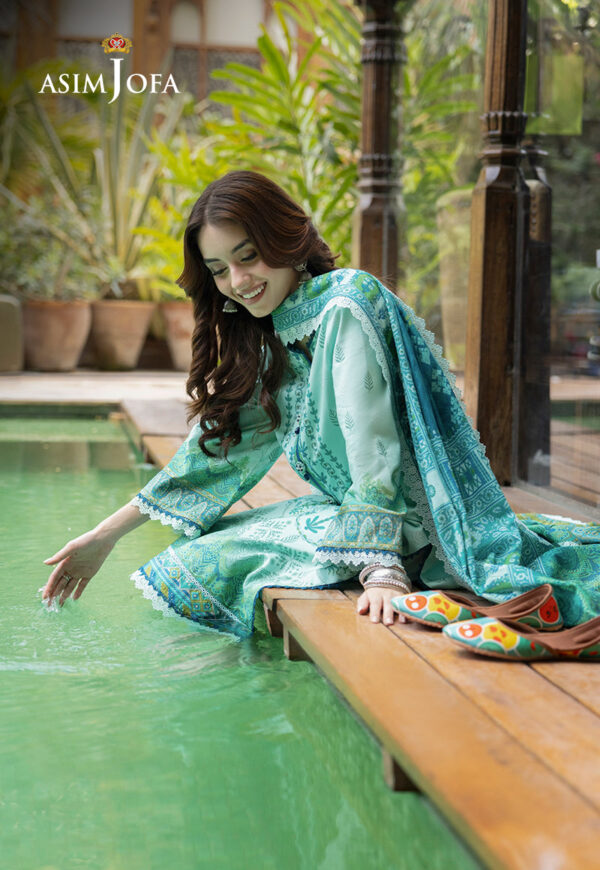 Asim Jofa Ajgb-03 Printed Lawn