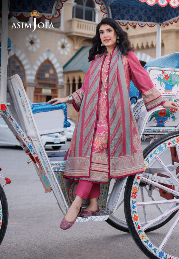 Asim Jofa Ajpl-14 Printed Arabic Lawn