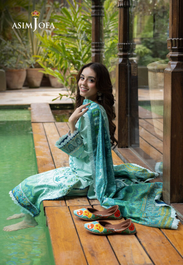 Asim Jofa Ajgb-03 Printed Lawn