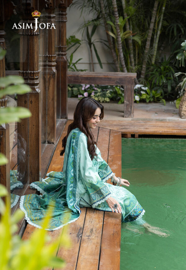 Asim Jofa Ajgb-03 Printed Lawn