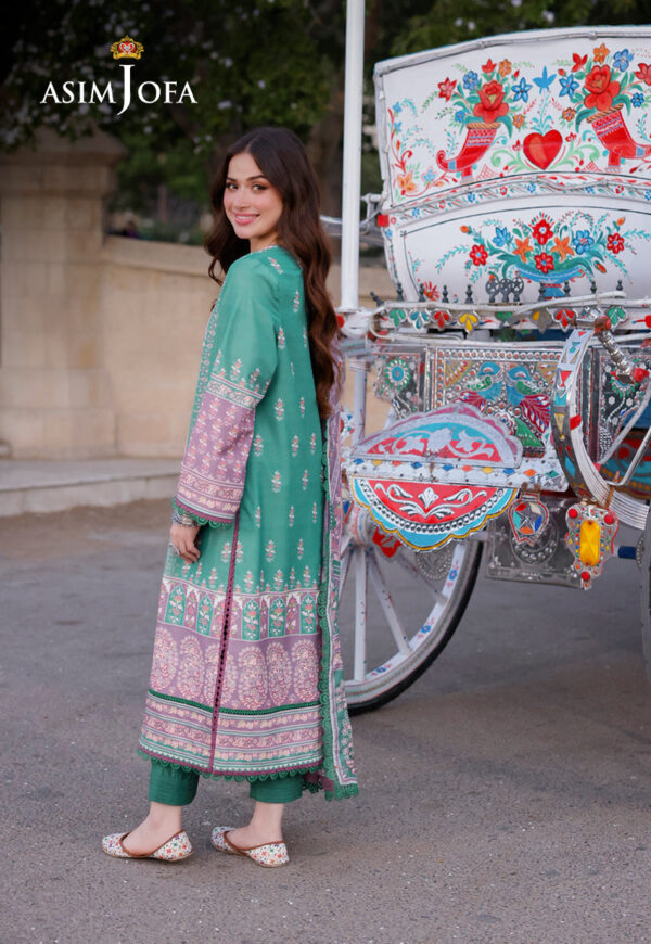Asim Jofa Ajpl-15 Printed Arabic Lawn