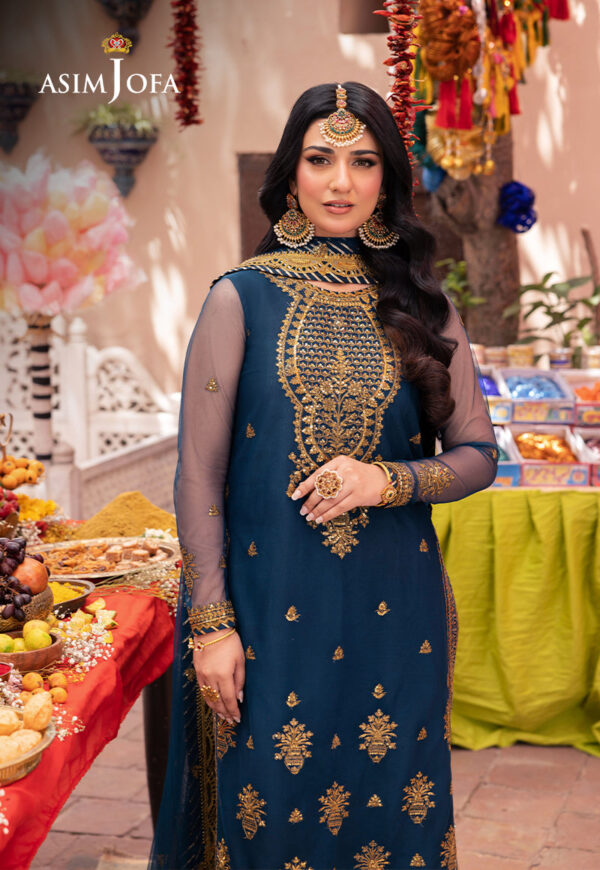 Asim Jofa Ajem-07 Embroidered