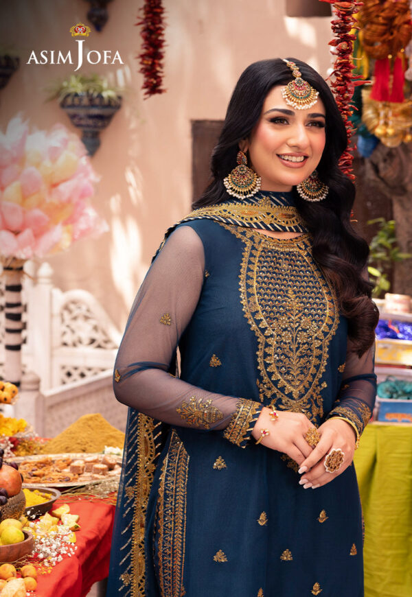 Asim Jofa Ajem-07 Embroidered