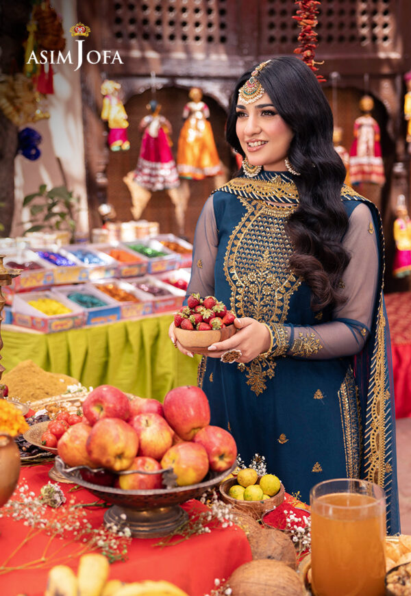 Asim Jofa Ajem-07 Embroidered