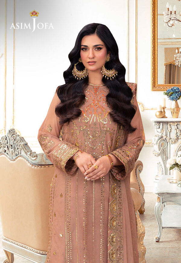 Asim Jofa Ajem-09 Embroidered