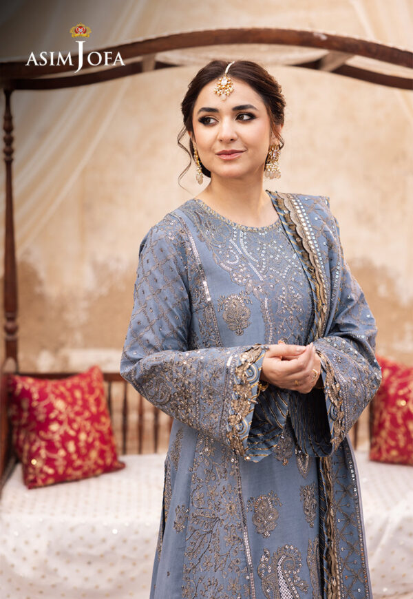 Asim Jofa Ajced-12-Xs Embroidered