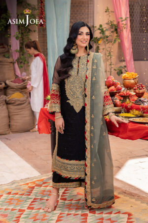 Asim Jofa Ajemd-15-Xs Embroidered