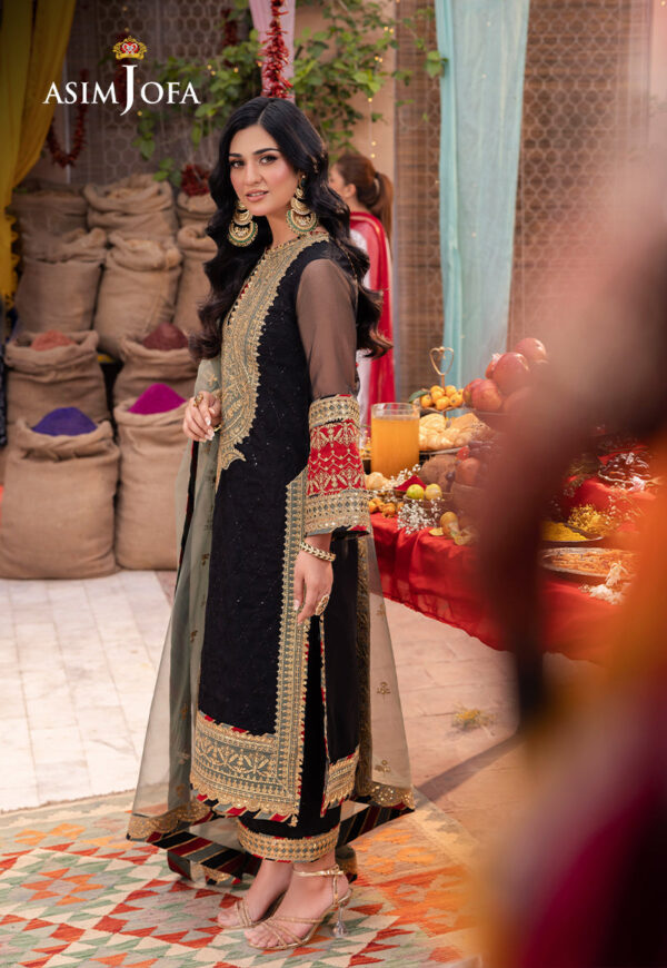 Asim Jofa Ajemd-15-Xs Embroidered