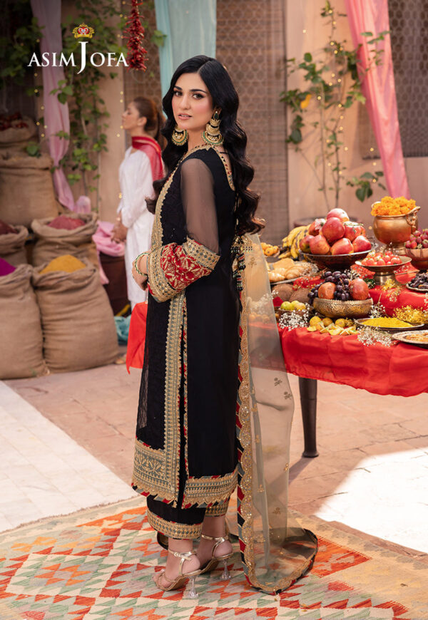 Asim Jofa Ajemd-15-Xs Embroidered
