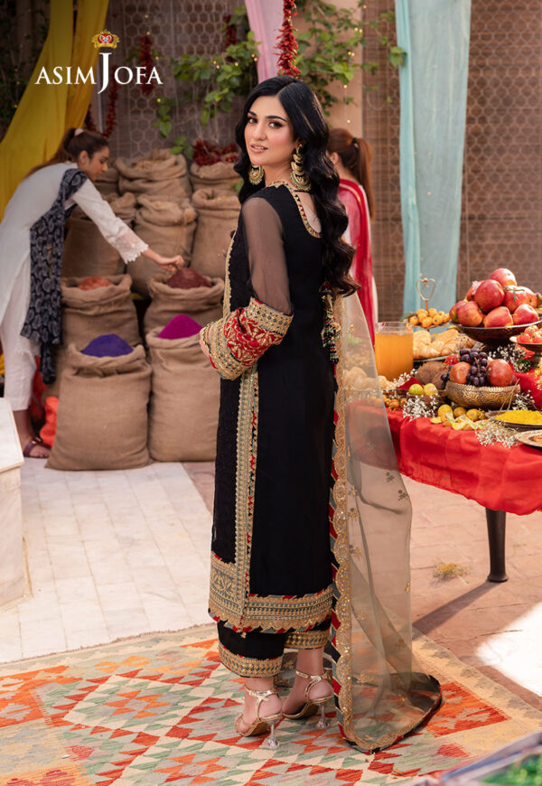 Asim Jofa Ajemd-15-Xs Embroidered