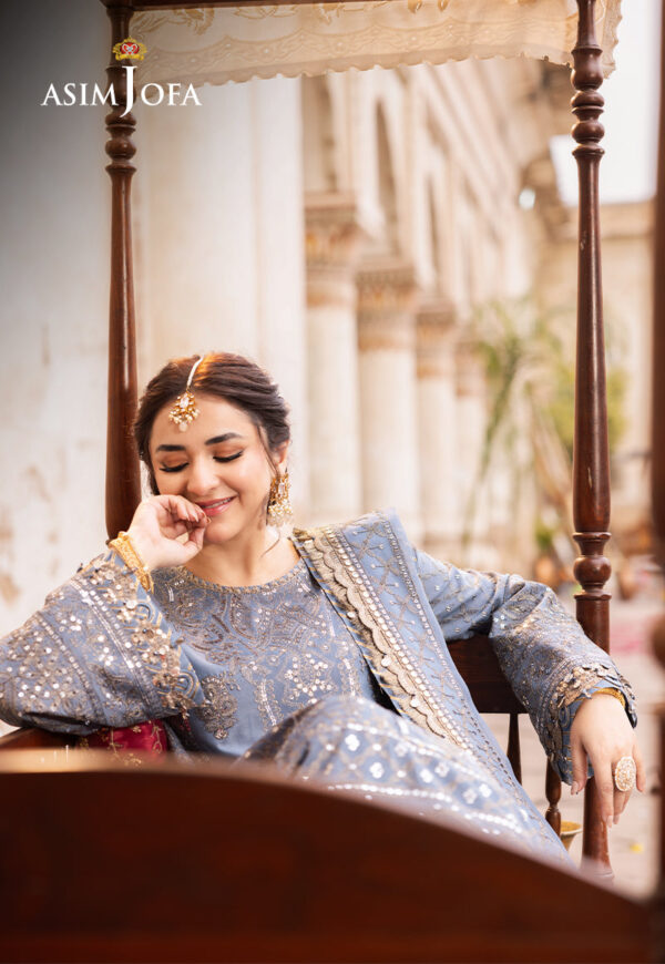 Asim Jofa Ajced-12-Xs Embroidered