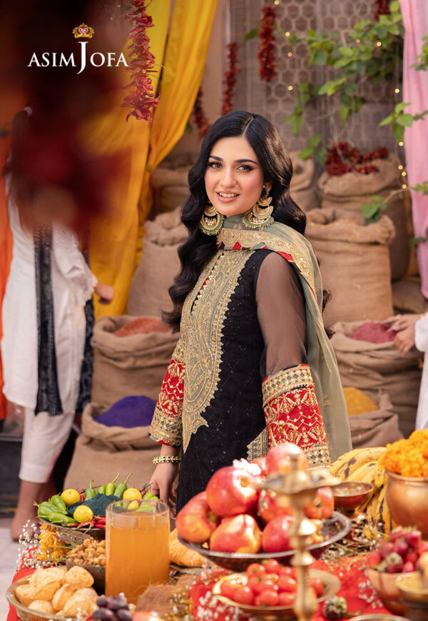 Asim Jofa Ajem-15 Embroidered