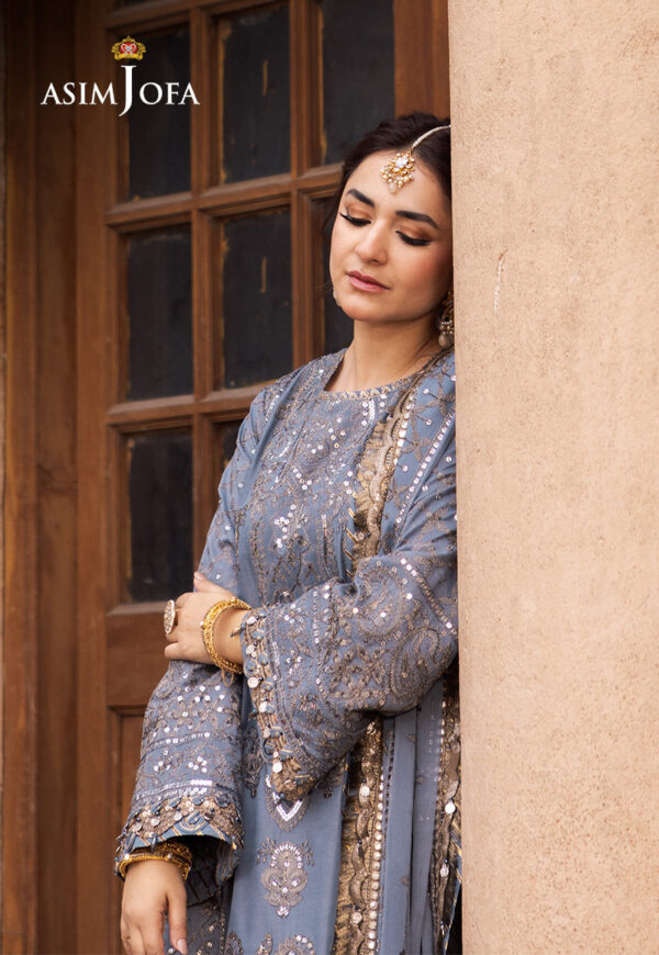Asim Jofa Ajced-12-Xs Embroidered