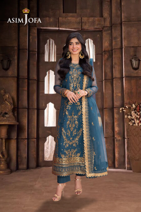 Asim Jofa Ajem-13 Embroidered