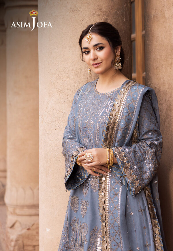 Asim Jofa Ajced-12-Xs Embroidered