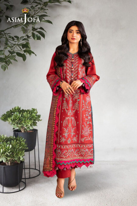 Asim Jofa Ajra-26 Embroidered Jacquard 