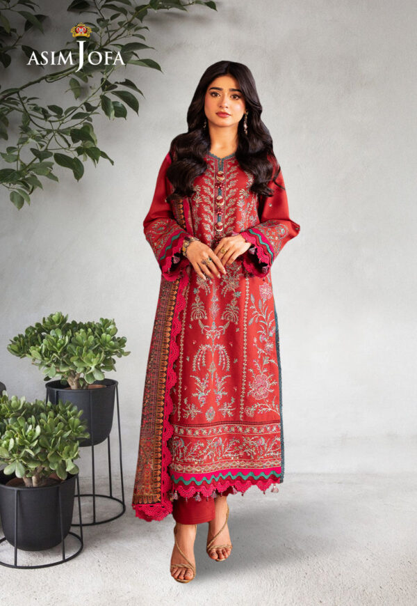 Asim Jofa Ajra-26 Embroidered Jacquard