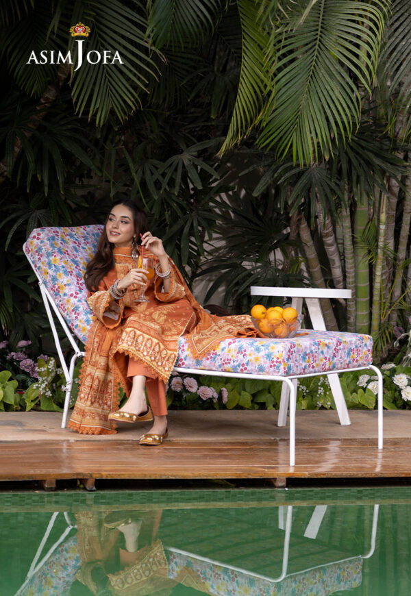 Asim Jofa Ajgb-02 Printed Lawn