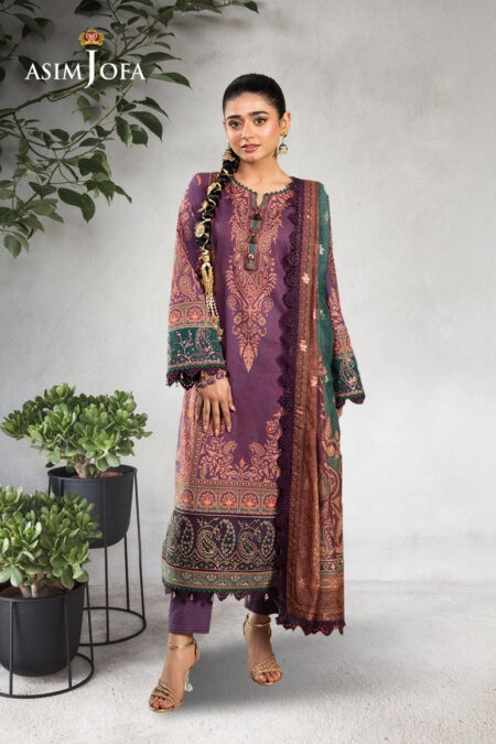 Asim Jofa Ajra-02 Embroidered