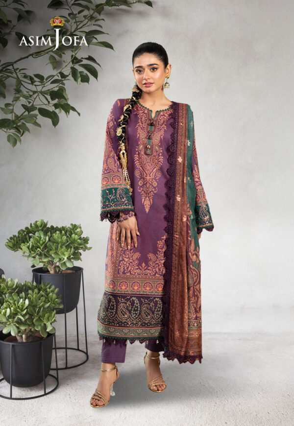 Asim Jofa Ajra-02 Embroidered