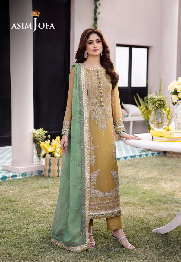 Asim Jofa Ajcfd-16-Xs Embroidered