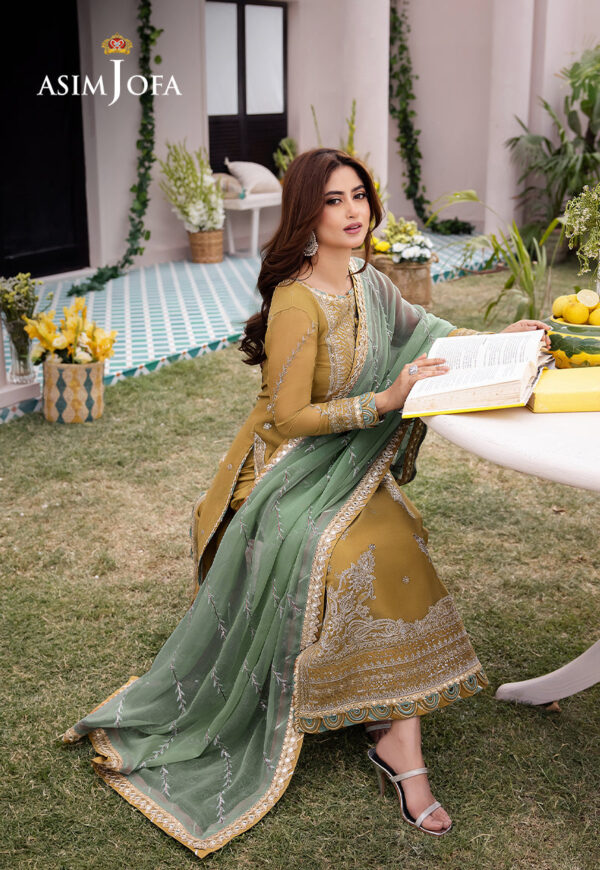Asim Jofa Ajcfd-16-Xs Embroidered