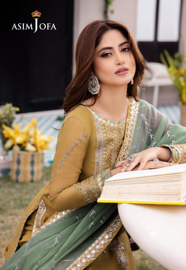 Asim Jofa Ajcfd-16-Xs Embroidered