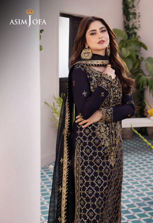 Asim Jofa Ajcfd-04-Xs Embroidered
