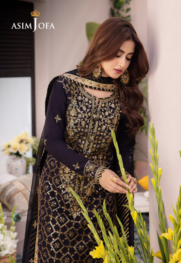 Asim Jofa Ajcfd-04-Xs Embroidered