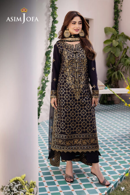 Asim Jofa Ajcfd-04-Xs Embroidered
