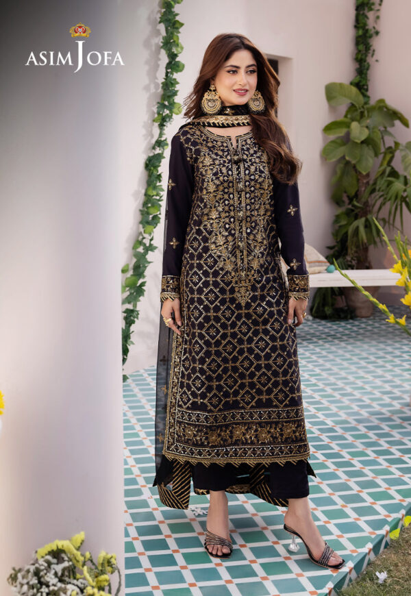 Asim Jofa Ajcfd-04-Xs Embroidered